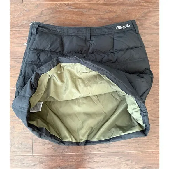BOGNER FIRE+ICE Black Down Puffer Mini Skirt Large - Picture 6 of 8